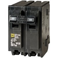 Schneider Electric 50A 2 Pole HO Breaker HOM250C
