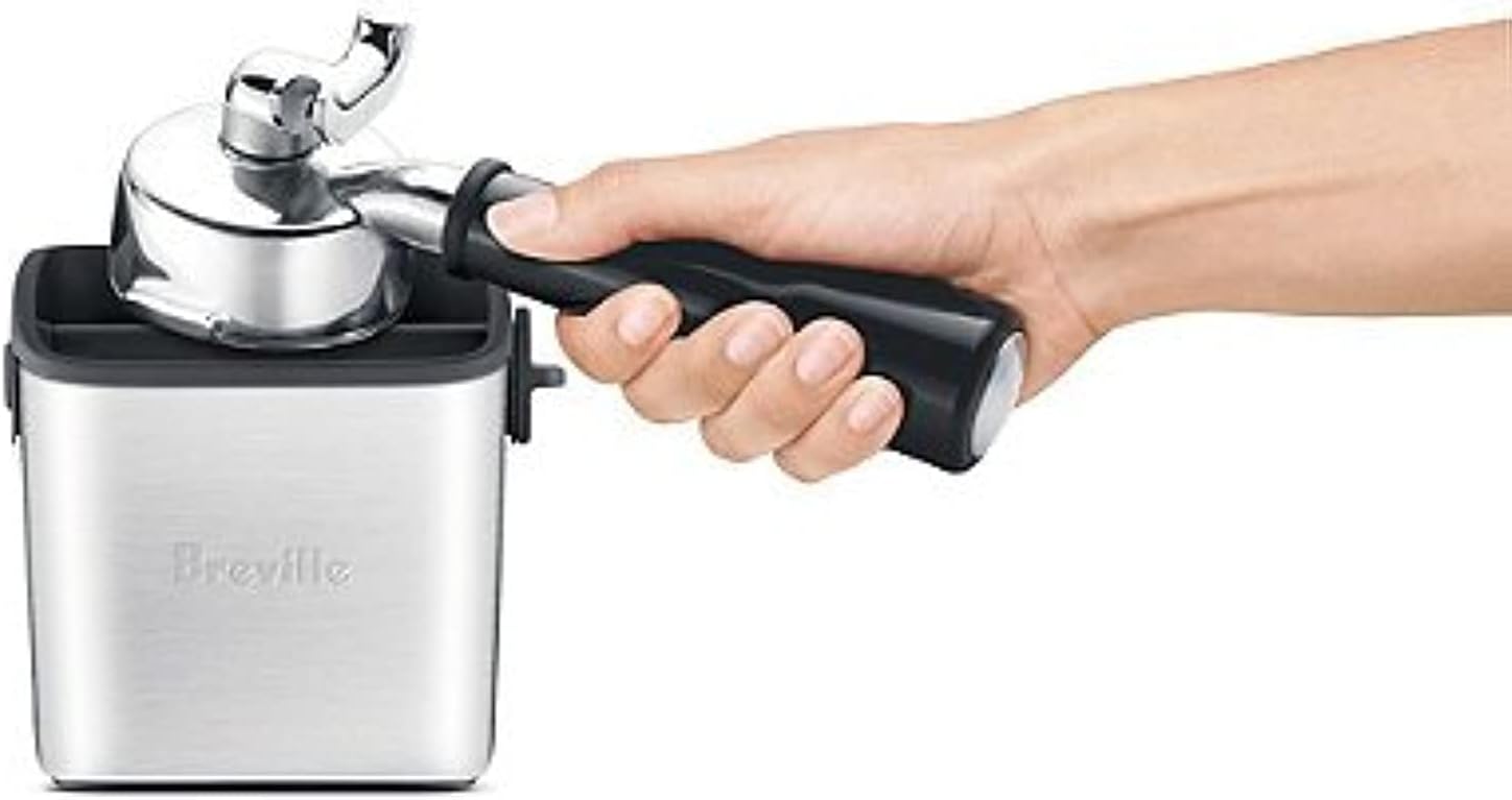Knock Box Mini in Stainless Steel Construction-Dishwasher Safe, Silver - Image 2