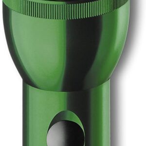 S3D396: 3 Cell D Flashlight Dark Green