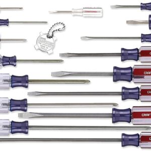 9-31794 Slotted Phillips Screwdriver Set, 17 Piece