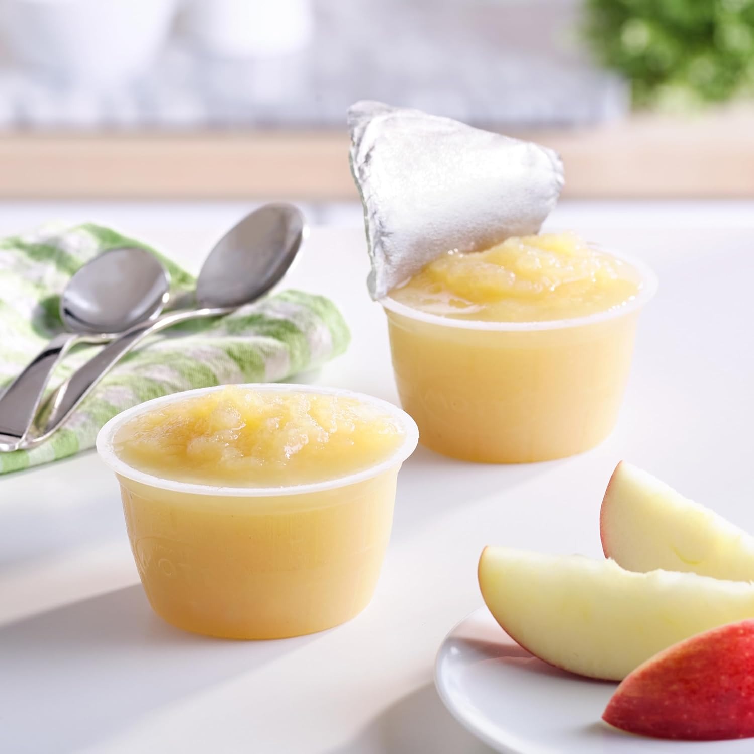 Mott's Applesauce, 4 Oz Cups, 18 Count, No Artificial Flavors, Good Source Of Vitamin C, Nutritious Option For The Whole Family - Image 3