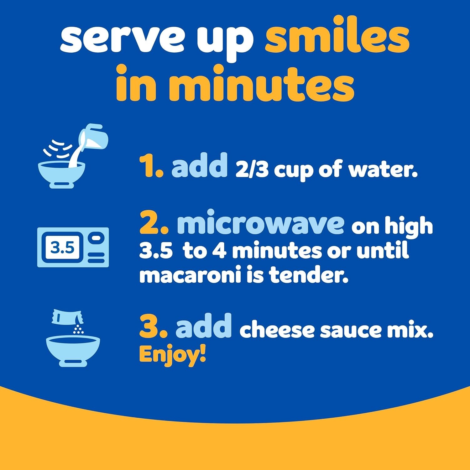 Kraft Easy Mac Original Mac & Cheese Macaroni and Cheese Dinner Microwavable Dinner, 18 ct Packets - Image 5
