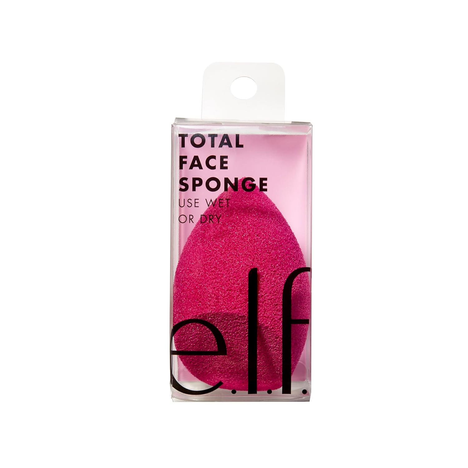 e.l.f. Total Face Blending Sponge, Latex-Free Makeup Sponge With Angled & Rounded Sides For Concealer Or Foundation, Vegan & Cruelty-Free, 1 Piece - Image 2