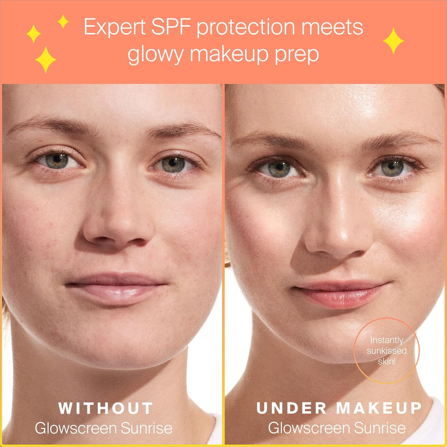 Supergoop! Glowscreen SPF 40, Sunrise (Champagne Glow) - 1.7 fl oz - Glowy Primer + Broad Spectrum Sunscreen - Helps Filter Blue Light - Boosts Hydration with Hyaluronic Acid, Vitamin B5 & Niacinamide - Image 4