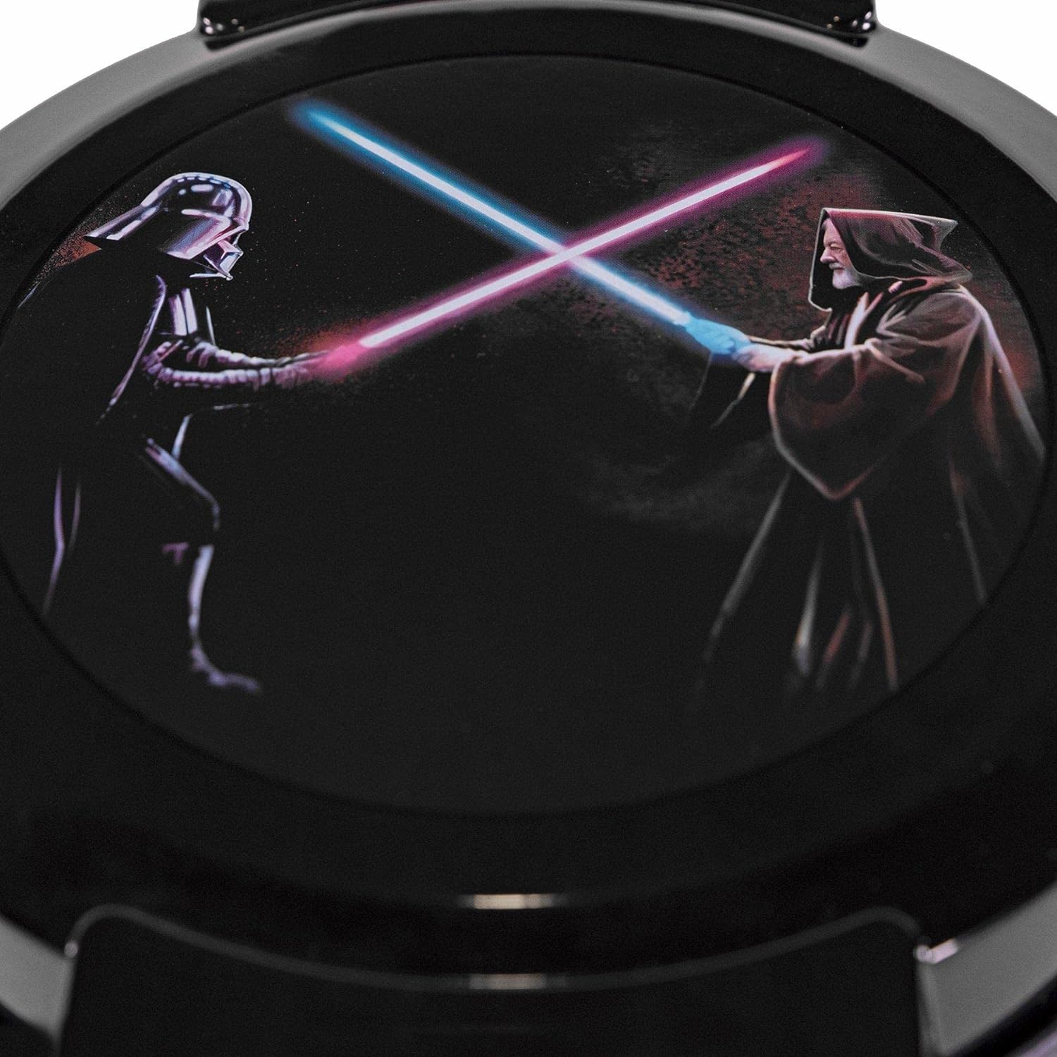 Uncanny Brands Star Wars Darth Vader vs. Obi-Wan Kenobi Waffle Maker - Image 2
