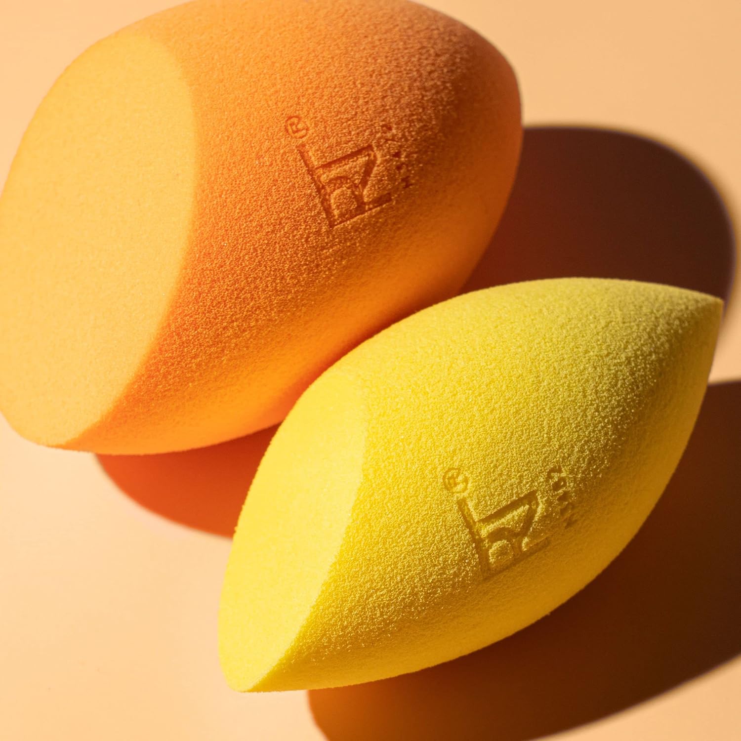Real Techniques Miracle Complexion Sponge + Concealer Sponge Duo, Makeup Blending Sponges For Foundation & Concealer, Offers Light To Medium Coverage, Natural, Dewy Makeup, Latex-Free Foam 2 Count - Image 6