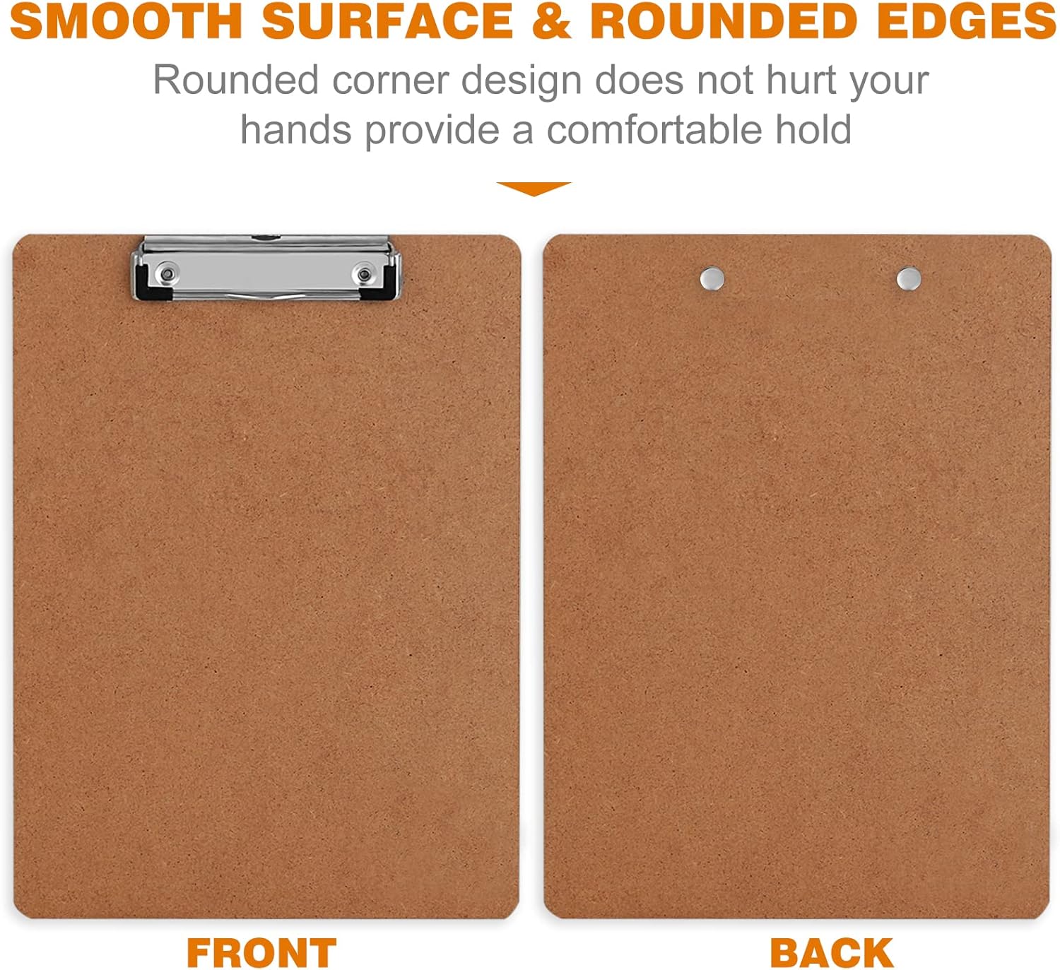 Clipboards, HERKKA 32 Pack Hardboard Office Clipboards Low Profile Clip Standard A4 Letter Size, ECO Friendly - Image 3
