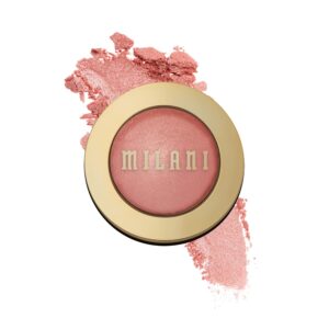 Milani Baked Blush - Petal Primavera (0.12 Ounce) Cruelty-Free Powder Blush - Shape, Contour & Highlight Face for a Shimmery or Matte Finish