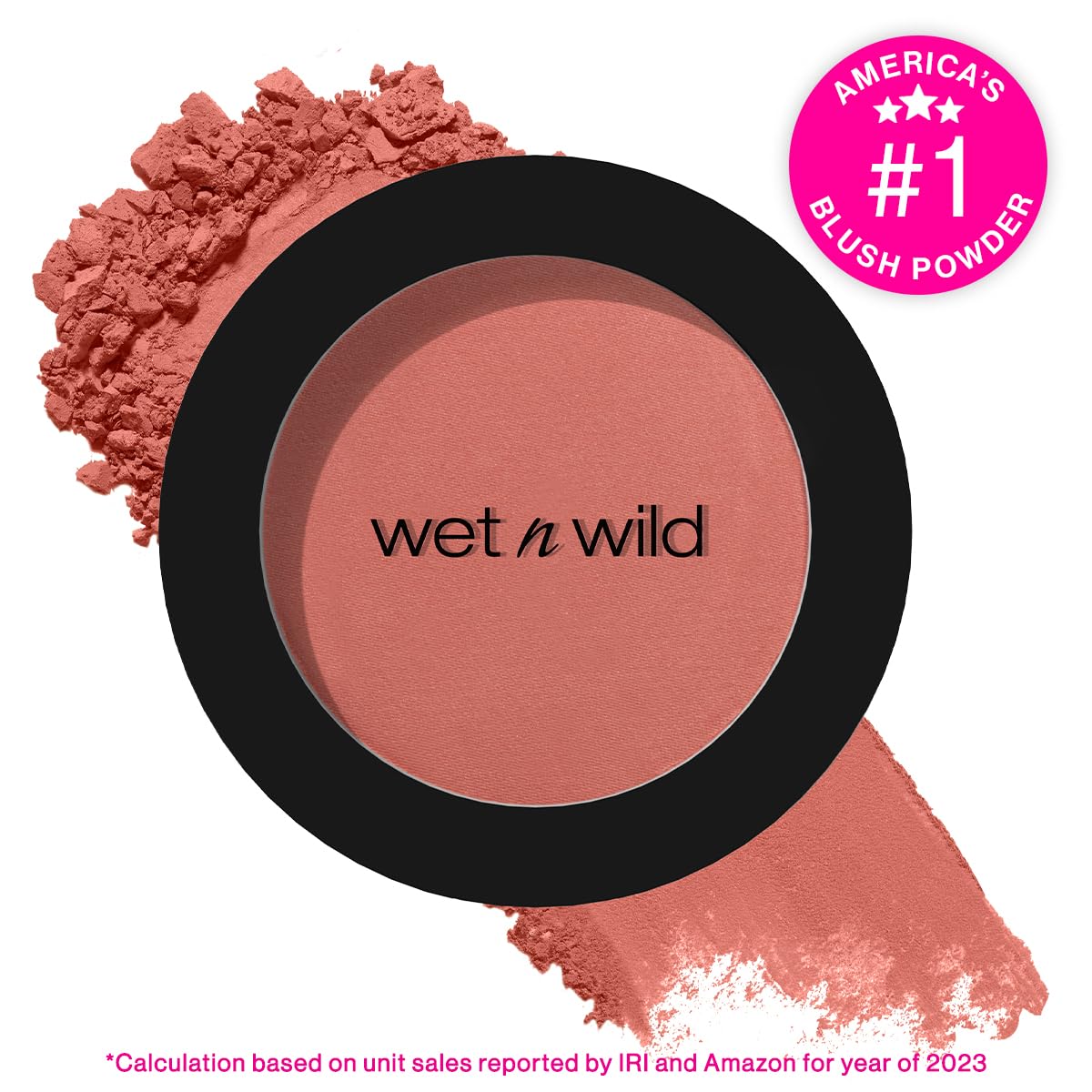 wet n wild Color Icon Blush, Effortless Matte Natural Sheer Glow & Seamless Blend, Luxuriously Infused Smooth Jojoba Oil, Cruelty-Free & Vegan - Bed of Roses - Image 2