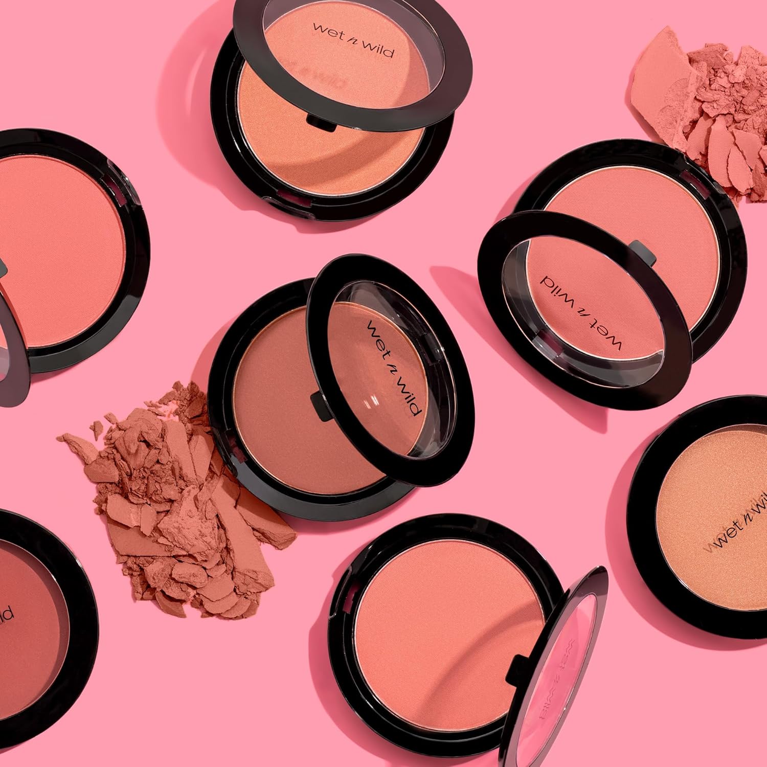 wet n wild Color Icon Blush, Effortless Matte Natural Sheer Glow & Seamless Blend, Luxuriously Infused Smooth Jojoba Oil, Cruelty-Free & Vegan - Bed of Roses - Image 7