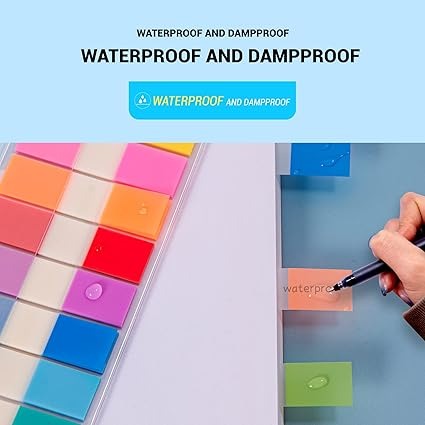 Golcellia 900 Pcs, Transparent Sticky Notes ,Page Markers, Book ,Pop Up Index Tabs,Label,Flags Stickers - Image 3