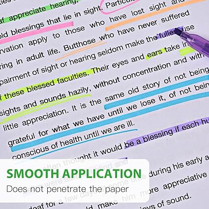 Highlighter - 36 pack color highlighter, color transparent visible fluorescent pen shell, wide chisel point mark, fluorescent pen, school, office - Image 5