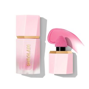 SHEGLAM Color Bloom Liquid Blush Makeup for Cheeks Matte Finish - Petal Talk